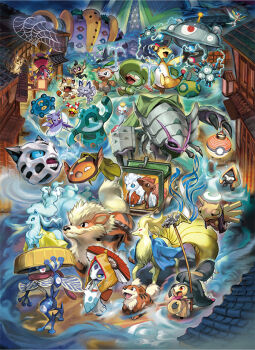 :o alolan_form alolan_meowth alolan_ninetales alolan_vulpix ampharos aqua_eyes arcanine ariados artist_request bright_pupils bronzong bronzor building celesteela chimecho chingling claws closed_eyes closed_mouth clothed_pokemon colored_sclera dunsparce electricity fangs floating froslass gen_1_pokemon gen_2_pokemon gen_3_pokemon gen_4_pokemon gen_5_pokemon gen_6_pokemon gen_7_pokemon glalie golisopod greninja grin growlithe hand_fan hand_on_headwear hat holding holding_fan holding_lantern horns kartana lantern leaf legendary_pokemon lombre magnet magneton magnezone mandibles mawile meowth mimikyu night ninetales nintendo nuzleaf official_art one-eyed open_mouth oricorio oricorio_(sensu) phantump pink_eyes poke_ball_theme pokemon pokemon_(creature) pokemon_focus red_eyes regigigas screw second-party_source shedinja silk single_horn smile snorunt spider_web standing standing_on_one_leg stunfisk ultra_beast vulpix water white_pupils yellow_sclera