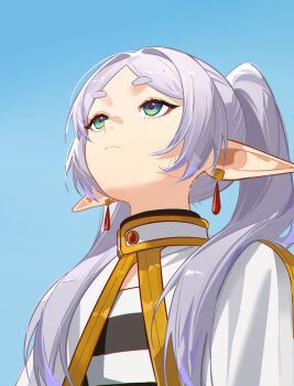 Rule 34 | absurdres, dzyyeee, frieren, highres, md5 mismatch, meme, sousou no frieren, upward angle frieren drawing (meme)