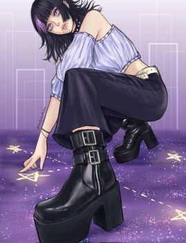 1boy hoshi_kirara jujutsu_kaisen trap