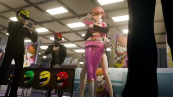 3d amateurthrowaway animated camera grabbing_another&#039;s_breast groping penis persona persona_3 phone photographic_proof sex sound tagme takeba_yukari thigh_sex v video