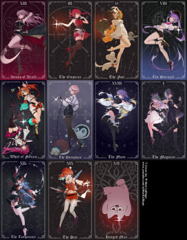 absurdres black_hair braid breasts brown_hair gum_shrew hakos_baelz highres hololive hololive_english hololive_indonesia houshou_marine houshou_marine_(1st_costume) inugami_korone inugami_korone_(1st_costume) irys_(hololive) koseki_bijou koseki_bijou_(1st_costume) medium_breasts moona_hoshinova moona_hoshinova_(1st_costume) mori_calliope mori_calliope_(1st_costume) multicolored_hair official_art ookami_mio ookami_mio_(1st_costume) orange_hair pink_hair purple_eyes red_eyes red_hair shiori_novella shiori_novella_(1st_costume) short_hair takanashi_kiara takanashi_kiara_(1st_costume) takane_lui takane_lui_(1st_costume) tokoyami_towa tokoyami_towa_(1st_costume) twin_braids twintails virtual_youtuber whip white_hair wolf_girl yellow_eyes