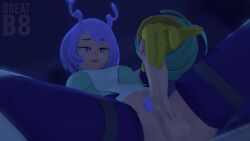 1futa 3d animated blue_thighhighs boku_no_hero_academia breasts penis edging female_pubic_hair futa_without_pussy futanari futanari_masturbation glans glansjob gloves greatm8 hado_nejire masturbation medium_breasts moaning pinky_out pubic_hair sound tagme testicles thighhighs video