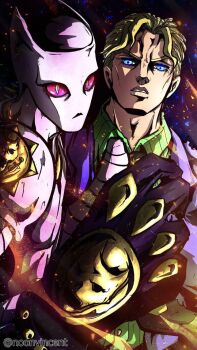 highres jojo_no_kimyou_na_bouken killer_queen kira kira_yoshikage queen tagme
