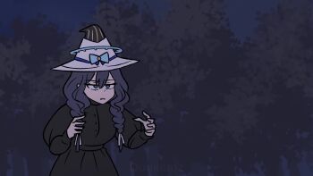 6+girls :3 animated artist_name black_dress black_hair black_hole blue_eyes blue_hair cape chibi close-up closed_mouth constricted_pupils dress dunkemz forest green_hair hakos_baelz hat hololive hololive_english koseki_bijou looking_at_viewer looking_up matching_hair/eyes multicolored_hair multiple_girls nature night ninomae_ina&#039;nis orange_hair ouro_kronii outdoors pink_hair pointy_ears purple_eyes raora_panthera red_hair scared screaming smile sound tagme takanashi_kiara tentacle_hair two-tone_hair video witch_hat yellow_eyes