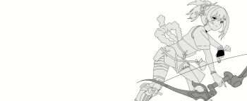 1girl animated artist_request bandages bow facing_viewer fireworks genshin_impact tagme video weapon yoimiya_(genshin_impact)