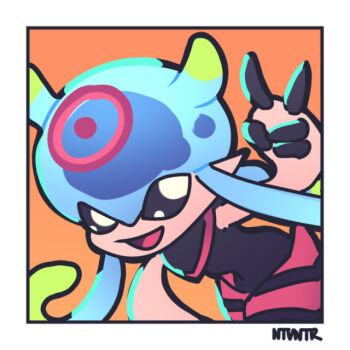 digimon digimon_(creature) jellyfish_girl jellymon monster_girl notaventura tentacle_hair tentacles