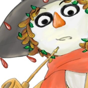 Rule 34 | 1boy, 2009, artist name, artist request, dress, guitar, hat, instrument, media.vision, pants, red scarf, riz-zoawd, scarecrow, scarecrow (the wizard of oz), scarf, skirt, smile, smoking pipe, straw hat, the wizard of oz