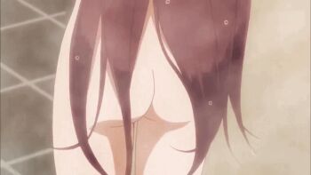 3girls animated animated_gif ass blonde_hair blue_eyes blush breasts brown_hair completely_nude convenient_censoring grabbing_another&#039;s_breast groping iijima_yun large_breasts long_hair multiple_girls navel new_game! nude shinoda_hajime showering soap_bubbles standing tagme takimoto_hifumi towel twintails very_long_hair