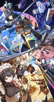 6+boys 6+girls absurdres alexandrina_sebastiane anby_demara anton_ivanov asaba_harumasa astra_yao asymmetrical_legwear belle_(zenless_zone_zero) ben_bigger billy_kid black_hair black_jacket black_pants black_thighhighs blonde_hair blue_hair breasts building burnice_white caesar_king_(zenless_zone_zero) cleavage collage corin_wickes crt ellen_joe eous_(zenless_zone_zero) evelyn_chevalier frilled_sleeves frills grace_howard green_eyes grey_hair hand_in_pocket highres holding holding_phone hoshimi_miyabi hugo_vlad jacket jane_doe_(zenless_zone_zero) ju_fufu koleda_belobog kuikui large_breasts lighter_(zenless_zone_zero) locked_arms long_hair long_sleeves looking_at_viewer luciana_de_montefio lucy&#039;s_crew_(zenless_zone_zero) miniskirt mismatched_legwear multicolored_nails multiple_boys multiple_girls multiple_views necktie nekomiya_mana nicole_demara one_eye_closed open_mouth pants phone pink_hair piper_wheel pointy_ears pulchra_fellini purple_eyes qingyi_(zenless_zone_zero) red_eyes red_nails seth_lowell shoes short_hair single_thighhigh skirt sneakers soldier_11_(zenless_zone_zero) soukaku_(zenless_zone_zero) television thighhighs trigger_(zenless_zone_zero) tsukishiro_yanagi twintails ukinami_yuzuha videocassette vivian_banshee von_lycaon white_hair wide_sleeves wise_(zenless_zone_zero) yixuan_(zenless_zone_zero) zenless_zone_zero zhu_yuan