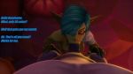 3d animated blue_hair caption character_request colored_skin fellatio female_goblin goblin green_eyes green_skin oral purple_skin rexxcraft source_filmmaker_(medium) tagme tattoo uncensored video warcraft