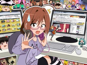 00s 6+boys 6+girls ^^^ air_man_ga_taosenai alice_margatroid angry_german_kid annotation_request apple aqua_hair atlus bag billy_herrington black_hair bleach blonde_hair blue_hair brown_eyes brown_hair caramelldansen chair chalkboard character_request chargeman_ken! chunichi_dragons cirno computer computer_keyboard computer_mouse copyright_request crossover danmaku_comments death_note desk doala douman_seiman everyone ezaki_bisuko figure food fruit futae_no_kiwami gachimuchi glasses gouketsuji_ichizoku hachune_miku hair_ornament hakurei_reimu hat hatsune_miku hatsune_miku_no_shoushitsu_(vocaloid) headphones highres hirasawa_yui hisamoto_masami holding holding_food holding_fruit idolmaster idolmaster_(classic) idolmaster_1 ievan_polkka_(vocaloid) inoue_orihime iosys izumi_ken k-on! kagamine_len kaiba_seto kaito_(vocaloid) kirisame_marisa kisaragi_chihaya kuso_miso_technique leekspin_(meme) long_hair marisa_stole_the_precious_thing mcdonald&#039;s meme microsoft_windows multiple_boys multiple_crossover multiple_girls nerunerunerune niconico nippon_professional_baseball orange_hair ran_ran_ru red_hair romeo_to_cinderella_(vocaloid) ronald_mcdonald rurouni_kenshin sagara_sanosuke sega short_hair smile soka_gakkai_international spring_onion surprised sweater swivel_chair takatsuki_yayoi terebi-chan thighhighs touhou very_long_hair vocaloid windows_7 yabeno_hikomaro yagami_light yaranaika yellow_eyes yu-gi-oh! yu-gi-oh!_duel_monsters yukkuri_shiteitte_ne