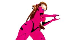 1girl 3d adapted_costume alcione_makoto alternate_breast_size alternate_costume animated artist_request ass ass_focus ass_shake audible_music blue_eyes bouncing_breasts breasts brown_hair cowboy_shot dancing huge_ass large_breasts long_hair looking_at_viewer mecha_pilot_suit mikumikudance_(medium) neon_genesis_evangelion open_mouth plugsuit_(evangelion) short_hair smile solo sound souryuu_asuka_langley thong video white_background wide_hips