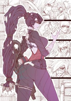 character_request d.va_(overwatch) highres jun_wu_mo mercy_(overwatch) non-web_source overwatch source_request tagme tracer_(overwatch) widowmaker_(overwatch)