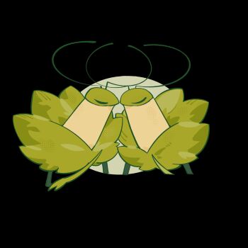 2boys antennae arthropod_boy black_background closed_eyes commentary english_commentary green_prince_(hollow_knight) highres hollow_knight hollow_knight:_silksong insomnine111 kiss looking_at_another male_focus mantis_boy multiple_boys yaoi