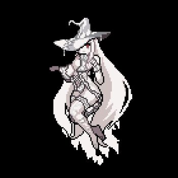 1girl 2023 absurdly_long_hair animated animated_gif ass aura bare_shoulders black_nails blunt_bangs bouncing_breasts breasts cape ccryupixel choker claw_pose cleavage clenched_hands collarbone commentary comparison curly_hair dress female_focus floating floating_hair frilled_cuffs frown full_body garter_belt garter_straps ghost_girl grey_background groin highleg highleg_leotard idle_animation jitome large_breasts leotard lingerie long_hair looking_at_viewer makeup navel no_nose no_pupils numericgazer official_art one_eye_covered pale_skin pixel_art plantar_flexion red_eyes rev_(under_the_witch) revealing_clothes runny_makeup simple_background skindentation solo spread_legs stirrup_legwear straight-on thick_thighs thighhighs thighs toeless_legwear torn_clothes transparent_background under_the_witch underwear very_long_hair white_choker white_dress white_hair white_leotard white_thighhighs wide_hips