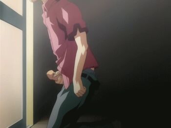 Rule 34 | 00s, 1boy, 1girl, animated, animated gif, blue hair, discode, izumi kyouka, masturbation, moaning, orgasm, uncensored