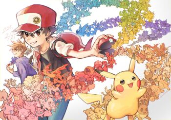 2boys abra aerodactyl alakazam arbok arcanine articuno beedrill bellsprout blastoise blue_oak brown_eyes brown_hair bulbasaur butterfree caterpie chansey charizard charmander charmeleon clefable clefairy cloyster commentary cubone dewgong diglett ditto dodrio doduo dragonair dragonite dratini drowzee dugtrio eevee ekans electabuzz electrode_(pokemon) everyone exeggcute exeggutor farfetch&#039;d fearow flareon gastly gen_1_pokemon gengar geodude gloom_(pokemon) golbat goldeen golduck golem_(pokemon) graveler grimer growlithe gyarados hair_between_eyes hat haunter hitmonchan hitmonlee holding holding_poke_ball horsea huan_li hypno ivysaur jacket jigglypuff jolteon jynx kabuto_(pokemon) kabutops kadabra kakuna kangaskhan kingler koffing krabby lapras legendary_pokemon lickitung machamp machoke machop magikarp magmar magnemite magneton male_focus mankey marowak meowth metapod mew_(pokemon) mewtwo missingno. moltres mr._mime muk multiple_boys mythical_pokemon nidoking nidoqueen nidoran nidoran_(female) nidoran_(male) nidorina nidorino ninetales nintendo oddish omanyte omastar onix open_clothes open_jacket pants paras parasect persian pidgeot pidgeotto pidgey pikachu pinsir poke_ball poke_ball_(basic) pokemon pokemon_(creature) pokemon_rgby poliwag poliwhirl poliwrath ponyta porygon primeape psyduck purple_shirt raichu rapidash raticate rattata red_(pokemon) red_headwear red_jacket rhydon rhyhorn sandshrew sandslash scyther seadra seaking seel shellder shirt short_hair short_sleeves slowbro slowpoke smile snorlax spearow spiked_hair squirtle starmie staryu tangela tauros tentacool tentacruel vaporeon venomoth venonat venusaur victreebel vileplume voltorb vulpix wartortle weedle weepinbell weezing white_background wigglytuff zapdos zubat