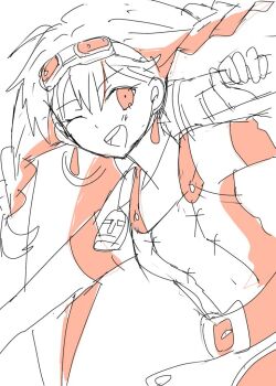 1girl aika_(eternal_arcadia) eternal_arcadia sega sketch sukao tagme