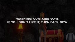 1girl 3d animated ass bad_end blonde_hair breasts bucketheadanims bulge cave constriction defeat eating helpless highres hyrule_warriors imminent_death kicking legs nintendo nipples predator_and_prey princess princess_zelda screaming snake sound stomach_bulge struggling swallowing the_legend_of_zelda thighhighs treasure_chest video vore