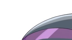 @_@ allbeatnik animated breasts hex_maniac_(pokemon) hex_maniac_(pokemon_xy) large_breasts nintendo poke_ball pokemon pokemon_xy purple_hair tagme throwing throwing_poke_ball traditional_media video