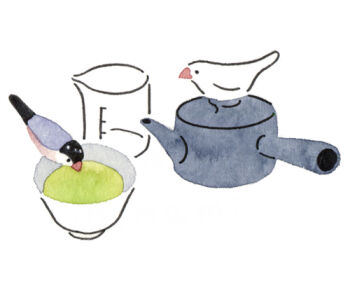 ._. animal_focus artist_name beaker bird commentary_request cup drink drinking finch from_side full_body green_tea hirasawa_minami java_sparrow lowres measuring_cup no_humans original painting_(medium) side_handle_teapot simple_background tea teapot traditional_media transparent watercolor_(medium) white_background white_bird white_java_sparrow