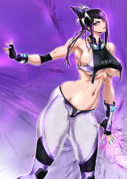 Rule 34 | 1girl, absurdres, breasts, han juri, highres, large breasts, solo, street fighter, yuri ai