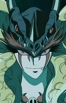 1girl 2000s_(style) anime_screenshot fangs koutetsu_jeeg koutetsushin_jeeg lowres mature_female monster_girl official_art portrait queen_himika_(koutetsu_jeeg) tentacle_hair