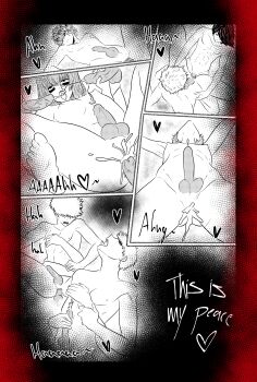 2022 absurdres age_difference anal ass comic cum cum_in_ass cum_in_mouth death_note english_text erection fellatio gangbang group_sex handjob highres l_(death_note) male_focus mello_(death_note) multiple_boys near_(death_note) nude older_male_and_younger_male oral orgasm orgy penis sex sex_party shota teenage_boy_and_younger_boy testicles uncensored yaoi