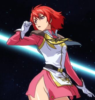 10s animated animated_gif banpresto ibis_douglas orange_hair super_robot_wars super_robot_wars_og_the_inspector super_robot_wars_original_generation super_robot_wars_original_generation_2