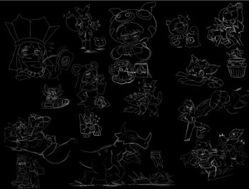 Rule 34 | angewomon, animal costume, bancholilimon, beelzebumon, cho-hakkaimon, costume, digimon, digimon (creature), eyesmon scatter mode, gerbemon, greymon, guilmon, jellymon, kuramon, lilithmon, mask, nefertimon, pig costume, renamon, sanzomon, shakomon, sistermon ciel, sistermon noir, swimsuit, taomon, tyumon, wanyamon, yukimibotamon