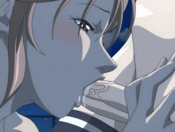 00s 1futa 1girl 2005 american animated animated_gif bible_black bible_black_new_testament blush brown_hair closed_eyes fellatio futa_with_female futanari hair_ribbon jody_crowley licking multiple_girls night oral penis ribbon shin_bible_black tagme tan thighhighs tongue toudou_yuki twintails uncensored
