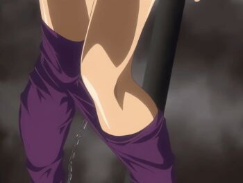 00s 1girl 2007 animated animated_gif anime_screenshot ass bible_black bible_black_new_testament demon detached_sleeves long_sleeves mature_female monk nun open_clothes pubic_hair pussy_juice religious revealing_clothes shin_bible_black smoke tagme takashiro_hiroko wide_hips