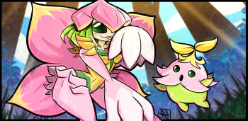 digimon digimon_(creature) flower gigimarvels lalamon lilamon monster_girl petals plant_girl