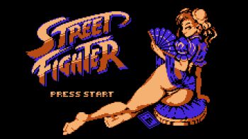 1girl ass ass_focus capcom chun-li hand_fan highres pixel_art street_fighter