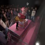 2girls 3d animated backpack bag bent_over censored idol libidorce loli model multiple_boys multiple_girls panties public_indecency randoseru standing tagme thighhighs underwear upskirt video