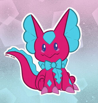 Rule 34 | claws, digimon, digimon (creature), elizamon, highres, reptile, ribbon, tail