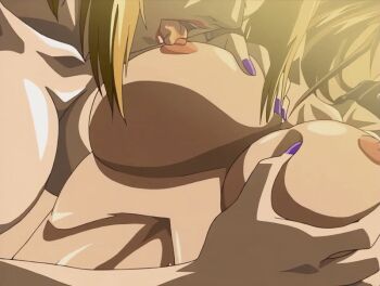 00s 1futa 1girl 2002 age_difference animated animated_gif bible_black bible_black_night_of_the_walpulgiss blonde_hair breast_sucking breasts brown_hair choker closed_eyes futanari grabbing_another's_breast groping imari_kurumi kitami_reika licking_nipple lipstick makeup multiple_girls nail_polish nipple_stimulation older_female_and_younger_female purple_eyes purple_nails school_nurse_and_student short_hair tagme teacher_and_student yuri