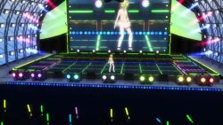 1girl 3d animated ass audible_music audience belt belt_buckle bikini blur_censor blurry blush boots bouncing_ass breasts buckle censored convenient_censoring convenient_head covering_crotch covering_privates crop_top crowd dancing flashing frilled_skirt frills from_behind from_below full_body gluteal_fold goggles goggles_on_head green_eyes green_hair gumi headphones knee_boots medium_hair midriff mikumikudance_(medium) miniskirt monitor multiple_views music navel no_bra no_panties onlookers outdoors panties panty_pull peeing pointing public_indecency puddle pulling_own_clothes salute sex singing skirt sleeveless small_breasts smile solo_focus sound stage standing sun sunlight swimsuit thigh_strap thighhighs uep20 unbuttoned underwear unworn_panties video vocaloid white_footwear yellow_skirt yuri zettai_ryouiki