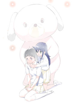 Rule 34 | 2girls, absurdres, animal costume, commentary request, highres, hug, imae megumi, kitou sakeru, multiple girls, watashi ga motenai no wa dou kangaetemo omaera ga warui!