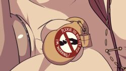 2boys anal animated annoyed blue_hair bra chastity_cage cupless_bra erection functionally_nude inazuma_eleven_(series) long_hair lying multiple_boys navel nenna nipples on_side orange_eyes penis sex sound spread_legs tagme testicles trap tsurugi_kyousuke underwear veins veiny_penis video yaoi