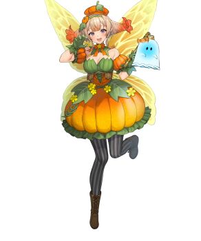 1girl fire_emblem fire_emblem_heroes highres nintendo non-web_source official_alternate_costume official_art peony_(fire_emblem) peony_(fruitful_dream)_(fire_emblem) peony_(halloween)_(fire_emblem) solo
