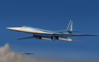aircraft airplane bomber cloud flying jet kcme military military_vehicle no_humans original sky soviet_air_force tu-160 vehicle_focus