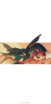 Rule 34 | 1boy, abs, arms behind head, bara, black male swimwear, border, come hither, feet out of frame, from side, highres, large pectorals, league of legends, lifeguard, looking at viewer, lying, male focus, male swimwear, muscular, muscular male, navel, nipples, on back, pectorals, plant, pool party sett, red hair, scar, scar on face, scar on nose, sett (league of legends), short hair, solo, sparse navel hair, thick eyebrows, whistling, white border, xiaolumiaoliya