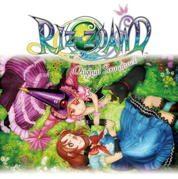 Rule 34 | 2girls, blue dress, bow, bowtie, dog, dorothy gale, dorothy gale (riz-zoawd), dress, field, flower, flower field, grass, hat, long hair, looking at viewer, lying, multiple girls, official art, on back, on stomach, pink hair, red bow, red bowtie, red eyes, red hair, riz-zoawd, the wizard of oz, toto (the wizard of oz), twintails, witch, witch hat