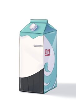 Rule 34 | april fools, carton, drink carton, hatsune miku, milk, milk carton, no humans, object focus, still life, takie arts, white background