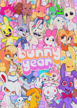 absurdres all-purpose_bunny angel_bunny animal_crossing beastars bloody_bunny bloody_bunny_(series) bonnie_(fnaf) buneary bunny_(untalkative_bunny) character_request chrissy_(animal_crossing) commentary copyright_request cotton_slime_(slime_rancher) cream_the_rabbit crossover cuddles_(happy_tree_friends) english_commentary everyone five_nights_at_freddy's francine_(animal_crossing) gen_4_pokemon happy_tree_friends haru_(beastars) highres itazuraguma_no_gloomy judy_hopps lilpinkghost lola_bunny looney_tunes max_(sam_&amp;_max) miffy minecraft multiple_crossover my_little_pony my_little_pony:_friendship_is_magic my_melody my_melody_(series) nintendo pokemon pokemon_(creature) rabbit rabbit_(minecraft) rabbit_girl sam_&amp;_max sanrio slime_rancher sonic_(series) space_jam species_connection untalkative_bunny