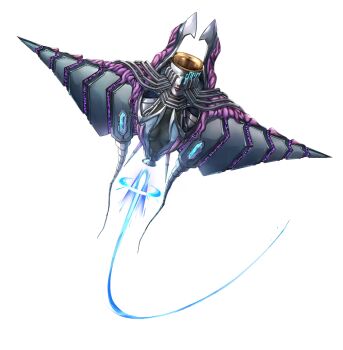 Rule 34 | ampelos (persona), artist request, breasts, closed mouth, full body, highres, manta ray, no humans, official art, persona, persona (summon), persona 5, persona 5: the phantom x, solo, third-party source, transparent background