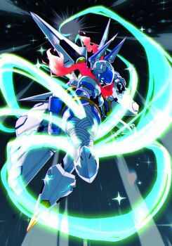 Rule 34 | 1girl, armor, artoria pendragon (fate), bodysuit, breasts, fate/grand order, fate (series), graphite (medium), highres, mecha, mecha musume, mechabare, mechanical arms, mechanical legs, mechanical wings, mysterious heroine x (fate), mysterious heroine xx (fate), mysterious heroine xx (first ascension) (fate), power armor, power suit, robot, scarf, space, star (sky), tatuya3363, traditional media, twinmyniad (fate), wings