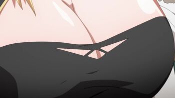 Rule 34 | animated, anime screenshot, blonde hair, bouncing breasts, breasts, cleavage, highres, huge filesize, large breasts, okiraku ryoushu no tanoshii ryouchi bouei ~seisan-kei majutsu de na mo naki mura wo saikyou no jousai toshi ni~, panamera karla kaien, tagme, third-party edit, video