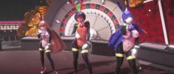 3d 3girls adapted_costume akiyama_rinko alternate_costume anal anal_beads anal_object_insertion anal_tail animal_ears animated artist_request ass ass_focus ass_shake audible_music blue_hair breasts brown_hair butt_crack butt_plug curvy dancing dark_skin fake_animal_ears fake_tail female_focus fishnets full_body huge_ass impossible_clothes koukawa_asuka large_breasts looking_at_viewer mikumikudance_(medium) mizuki_yukikaze mizuki_yukikaze_(future) multiple_girls nipples object_insertion pink_eyes playboy_bunny ponytail pubic_hair pubic_tattoo pussy rabbit_ears rabbit_tail reverse_bunnysuit reverse_outfit sex_toy shiny_clothes shiny_skin short_hair skin_tight small_breasts smile sound standing tail taimanin_(series) taimanin_rpgx taimanin_suit taimanin_yukikaze tattoo video wide_hips